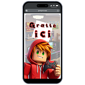 Invitation Anniversaire Virtuelle Gamer - Carte à Gratter Numérique Interactive