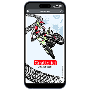 Carte à gratter numérique – Moto et Passion Mécanique