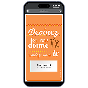 Save The Date Mariage Virtuel À Gratter