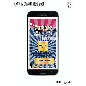 Carte annonce/demande personnalisée Chuck