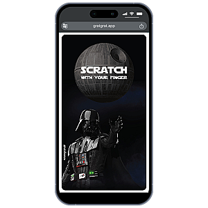 Pregnancy Reveal : Galactic Lord Digital Scratch Card Announcement - English
