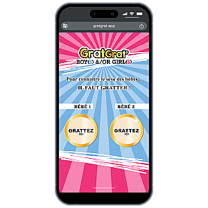Annonce Sexe Jumeaux - Carte à Gratter Numérique GratGrat