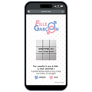 Annonce Sexe Bébé Morpion - Carte à Gratter Numérique