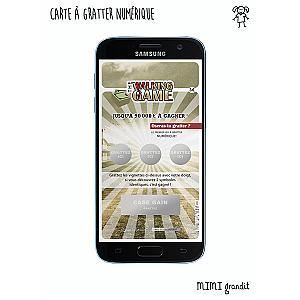 Demande parrain marraine numérique Walking Game