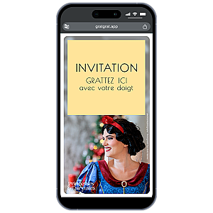 Carte à Gratter Numérique – Princesse & Fairytales Blanche-Neige